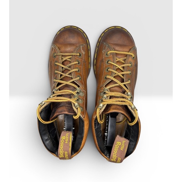 Dr. Martens Vintage 8287 Men\'s Sz 7 Brown Leather Boots Made in England -1811 main image 8